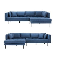 Cali sofa m/vendbar chaiselong - stof